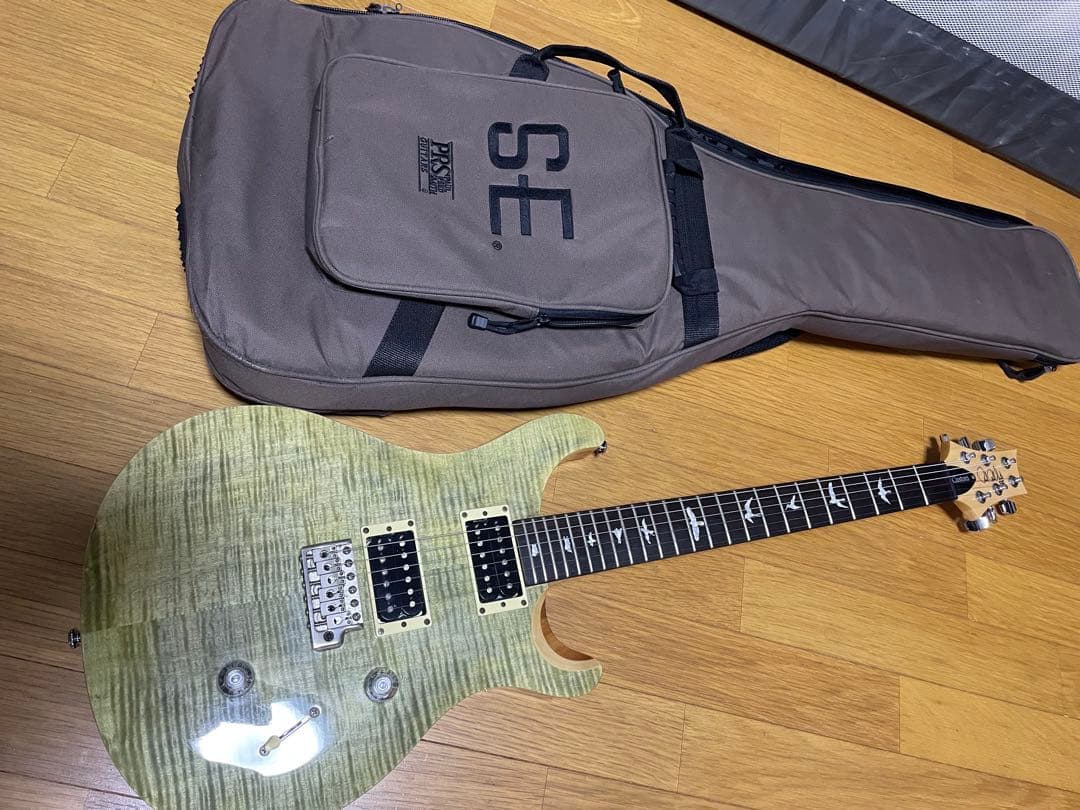 調整済み！PRS SE CUSTOM24 Trampas Green ギブソン