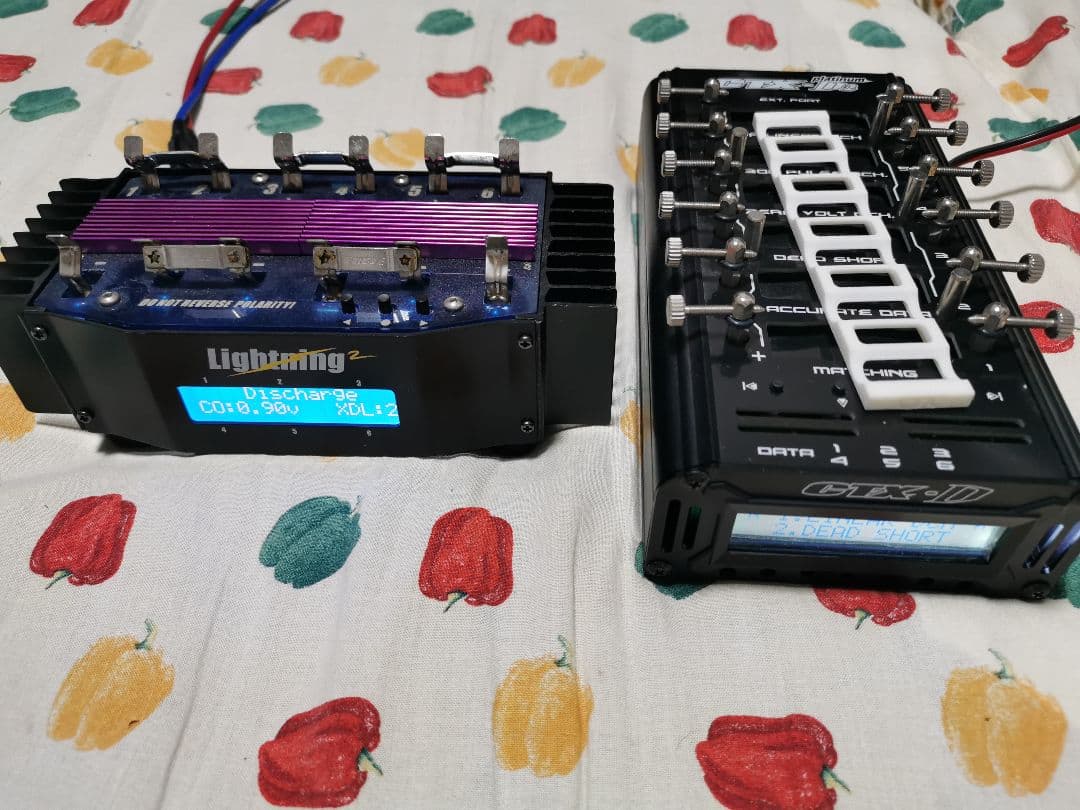 ミニ四駆　放電器　マッチモアCTX-D　WAVE lightring2のセット