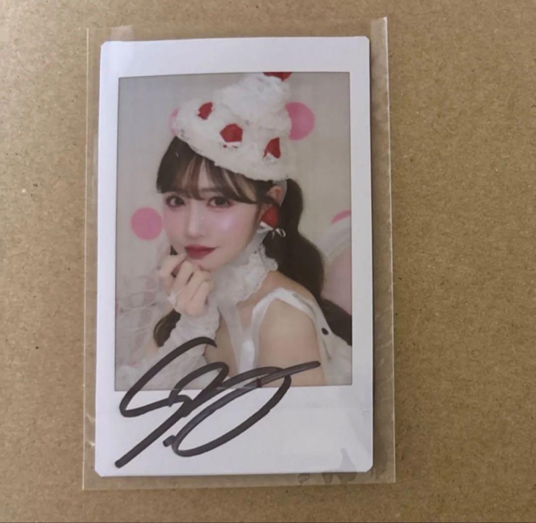 LARME 櫻井優衣　サイン入りチェキ