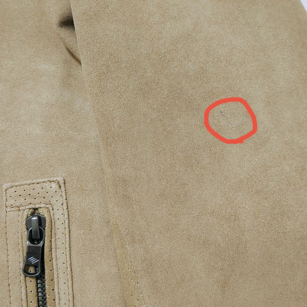 新品 2025SS JOSEPH ABBOUD ゴートスエードシングルライダース