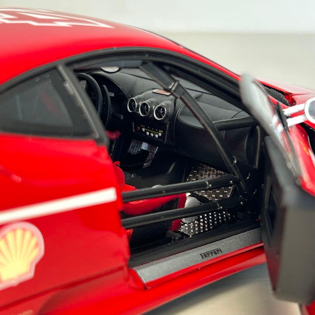 ミニカー HOT WHEELS Ferrarl F430 Challenge 1/18