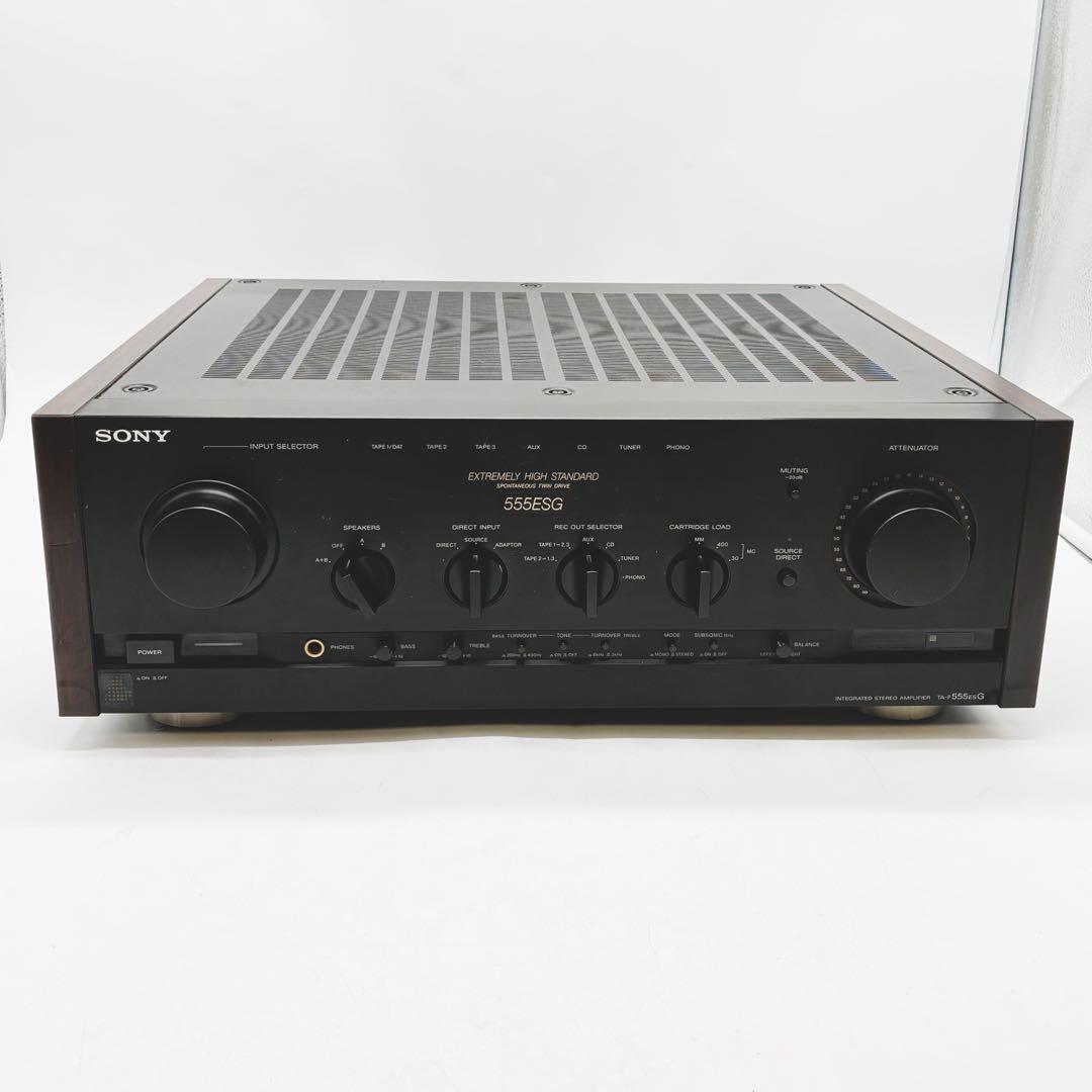 高級機✨SONY プリメインアンプ TA-F555ESG 動作チェックok