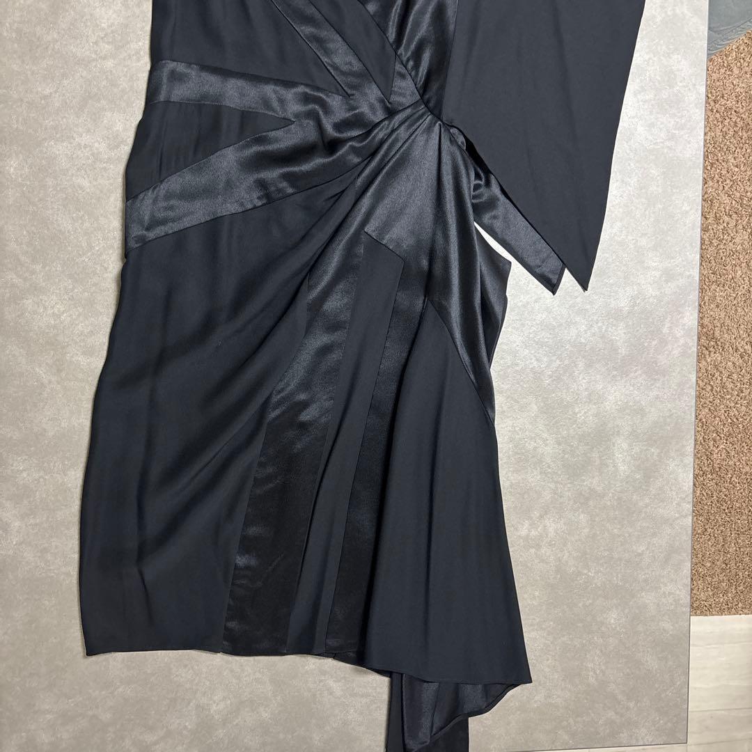 BURBERRY ブラック パーティードレス UK6