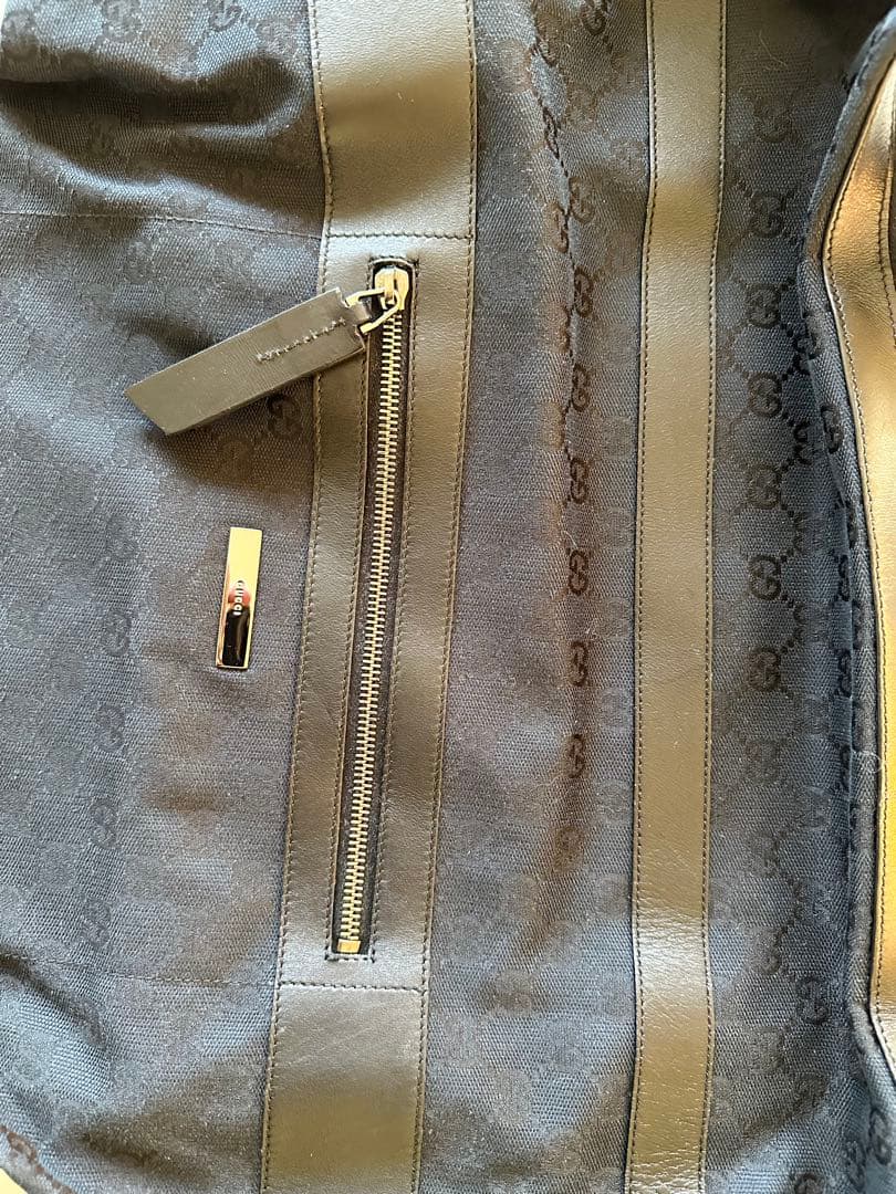 GUCCI グッチ ショルダーバッグ GGキャンバス ブラック 正規品