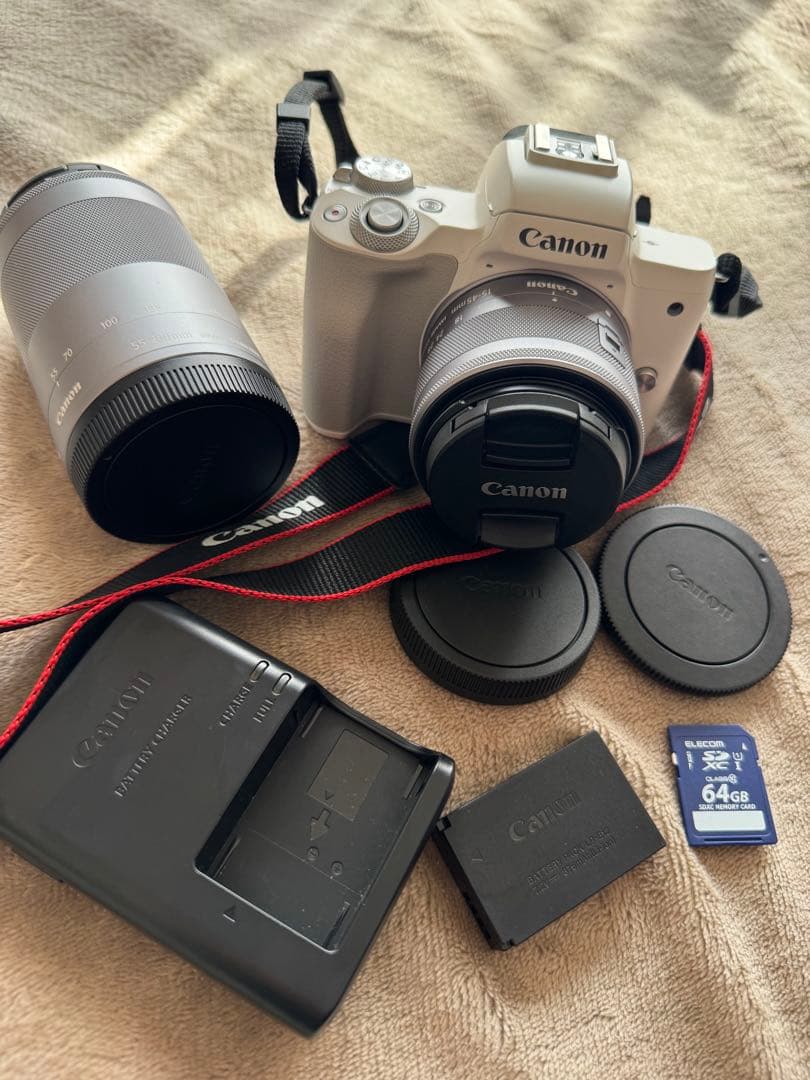 ⭐️最終値下げ⭐️Canon EOS kiss M2ダブルズームキット