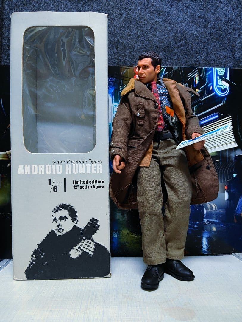映画[ブレードランナー(デッカード)]1/6.箱付き希少品!