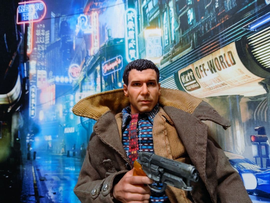 映画[ブレードランナー(デッカード)]1/6.箱付き希少品!