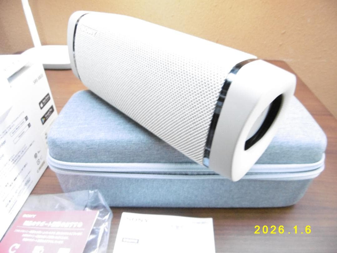 SONY SRS-XB33 ベージュ　美品　ケース付き②