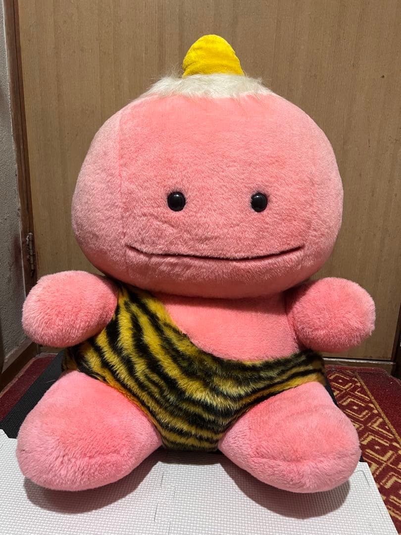ピカポンピンク レトロ　セキグチ　ピカポン　特大60cm　ぬいぐるみ★当時物