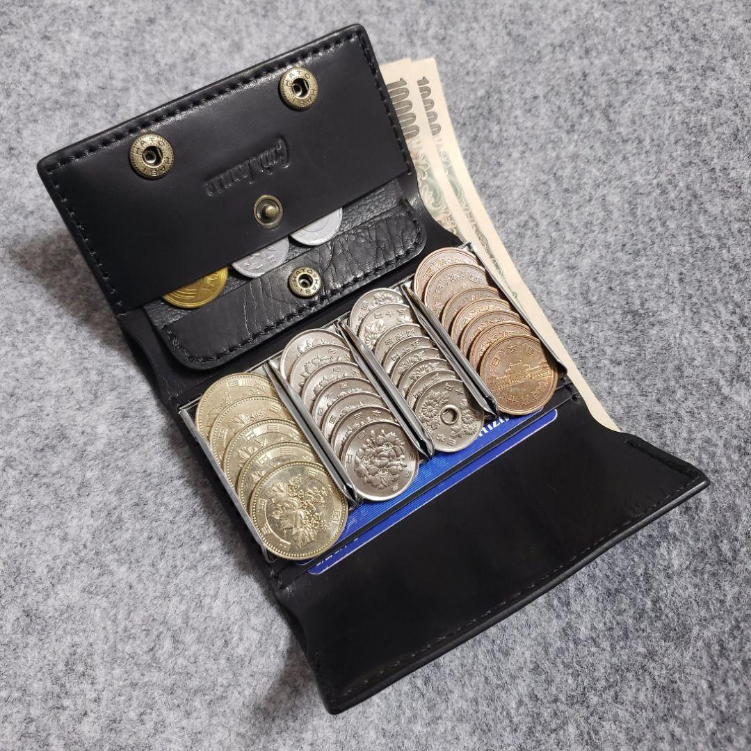 (名入れ可・色変更可)キャッチャー　財布　ハンドメイド　レザー　クラフト