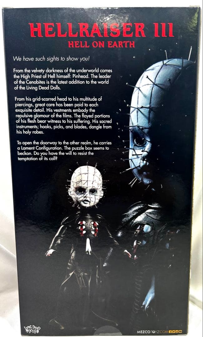 Living Dead Dolls Pinhead フィギュア