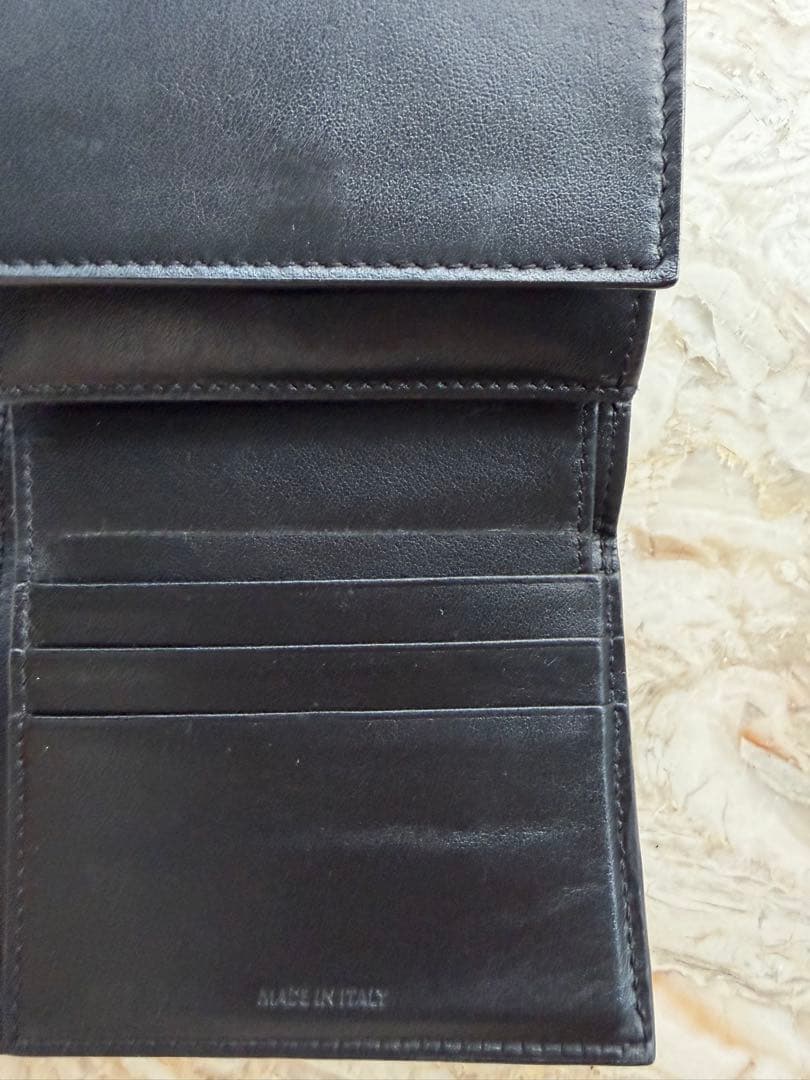 翌日配送★【Celine 】セリーヌ　トリオンフ　ウォレット ブラック