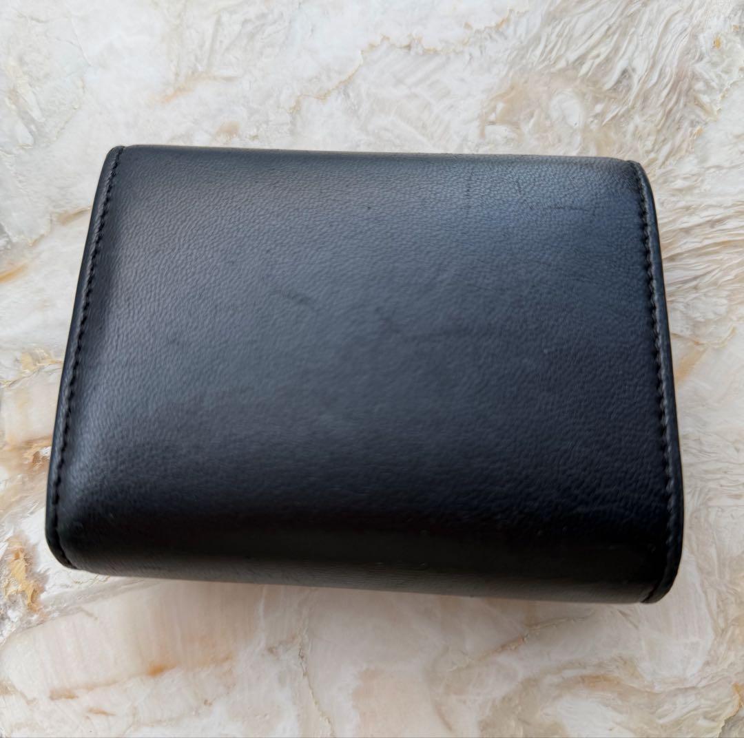 翌日配送★【Celine 】セリーヌ　トリオンフ　ウォレット ブラック