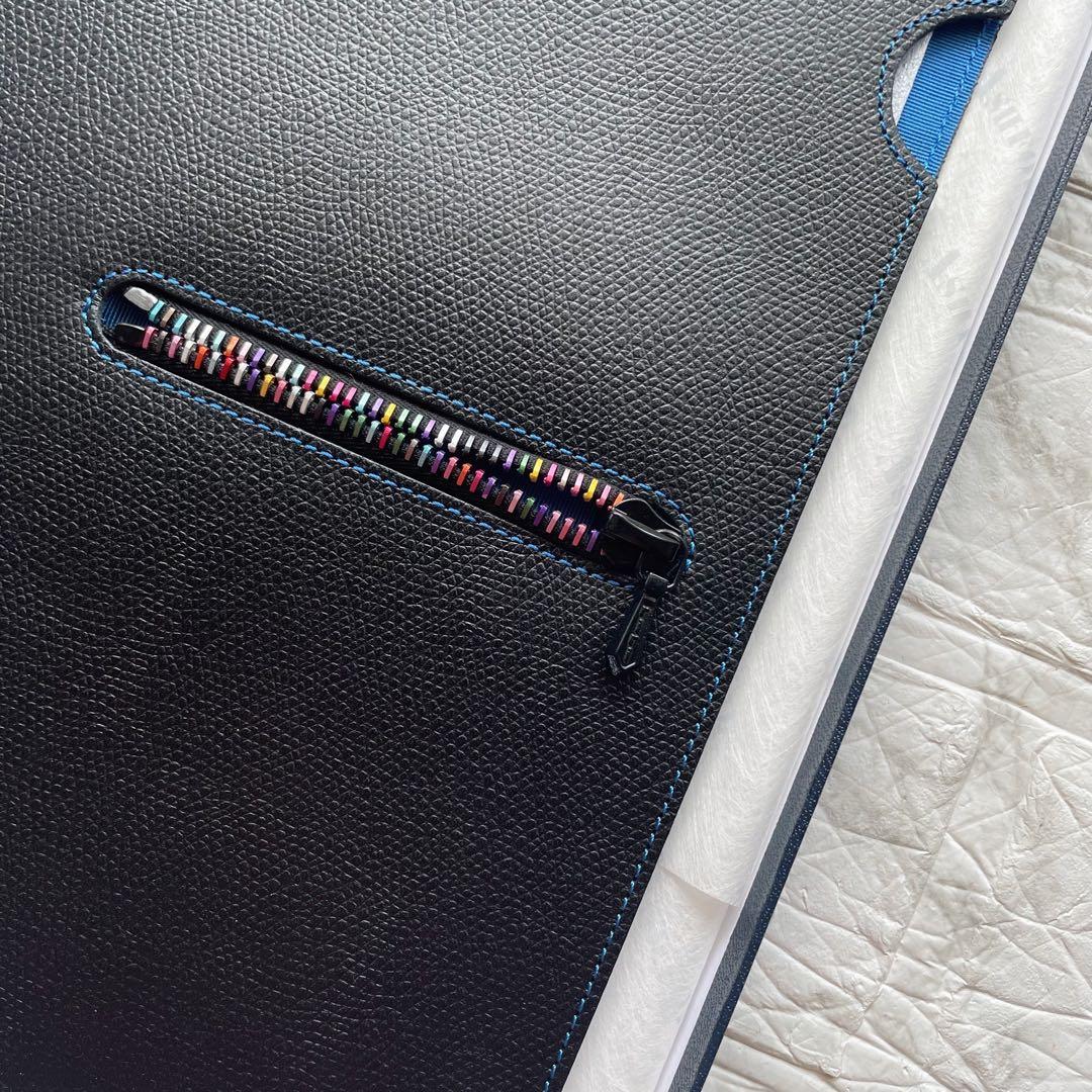 送料込み ASHFORD アシュフォード ソフトレザーファイル レインボーブリス