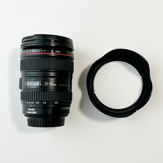 レンズ(ズーム) canon EF24-105mm F4 L IS USM
