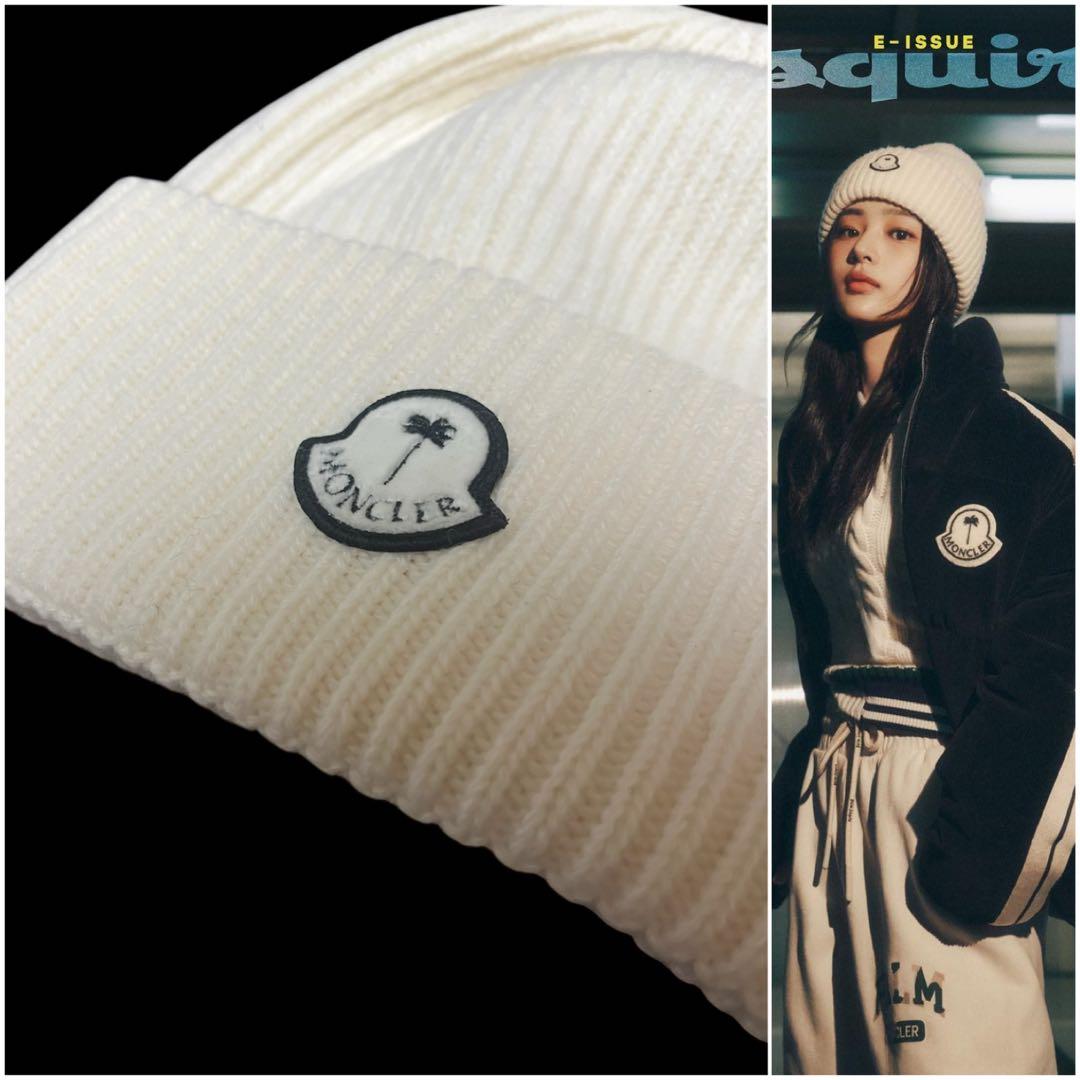 【新品】韓国ミンジ着用 MONCLER PALM ANGELS ニット帽