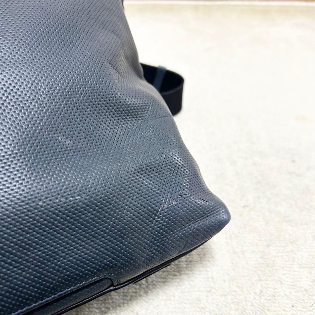 希少　トゥミ　TUMI オールレザー　ブリーフケース ビジネスバッグ　ネイビー