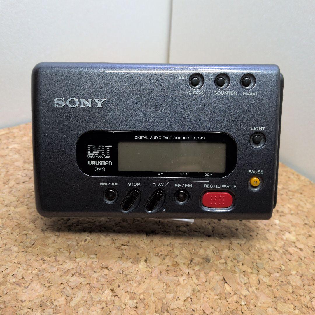 【ジャンク】SONY　DATレコーダー　TCD-D7