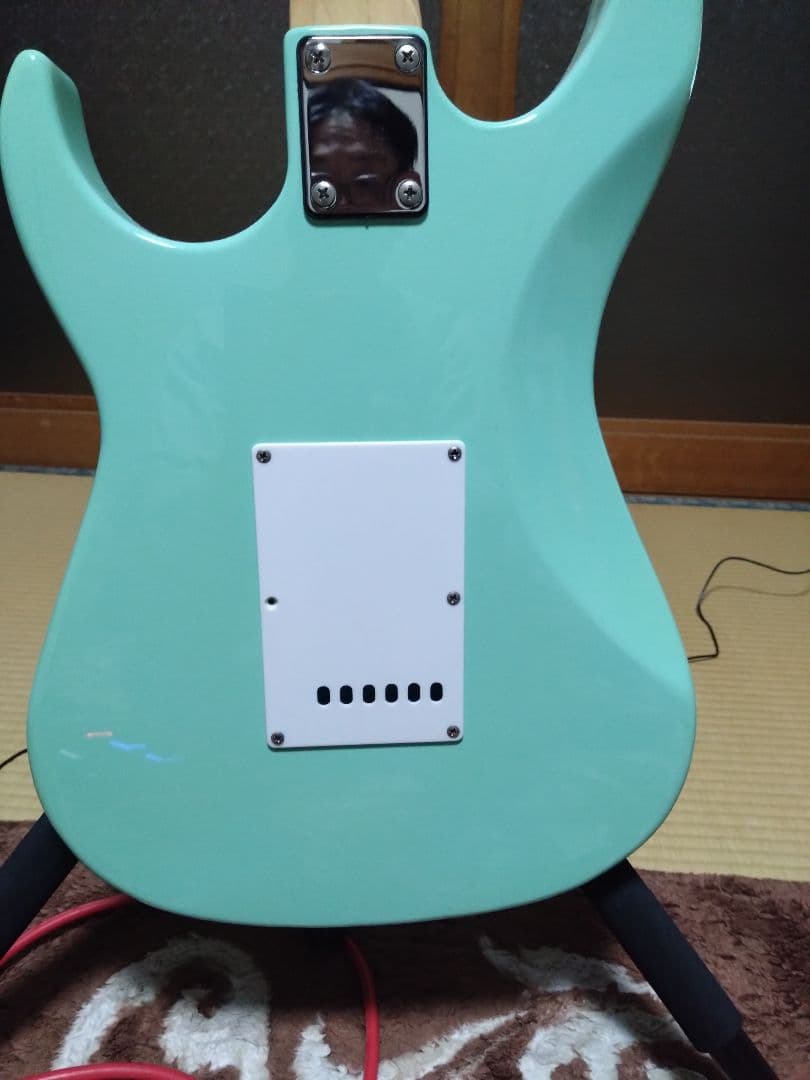 n*h様 プレイテック　ST250II　 ストラトキャスタータイプ ミントグリー