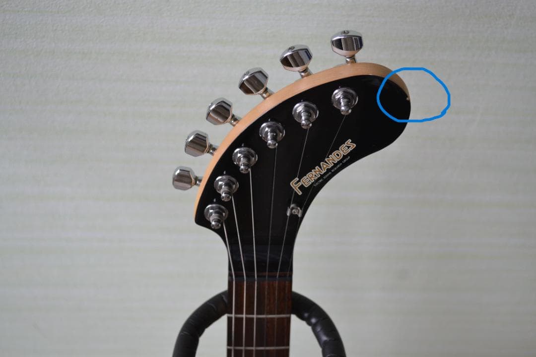 訳ありFERNANDES ZO-3 ブラック