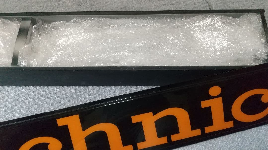 Technics テクニクス 販促用電光看板