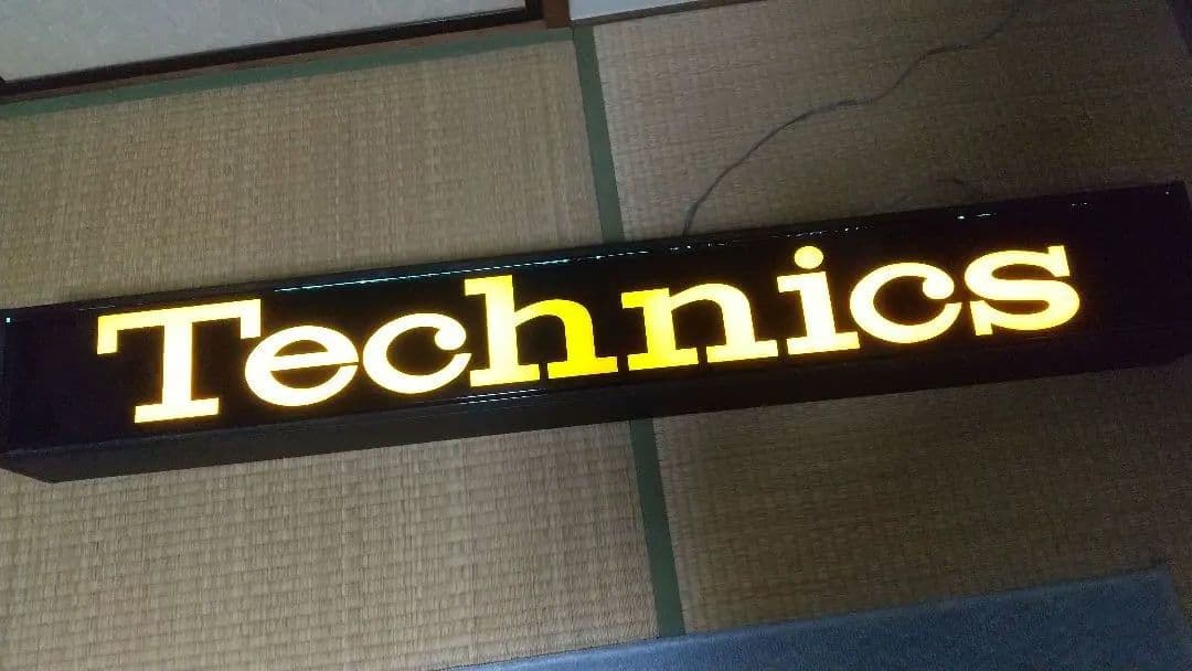 Technics テクニクス 販促用電光看板