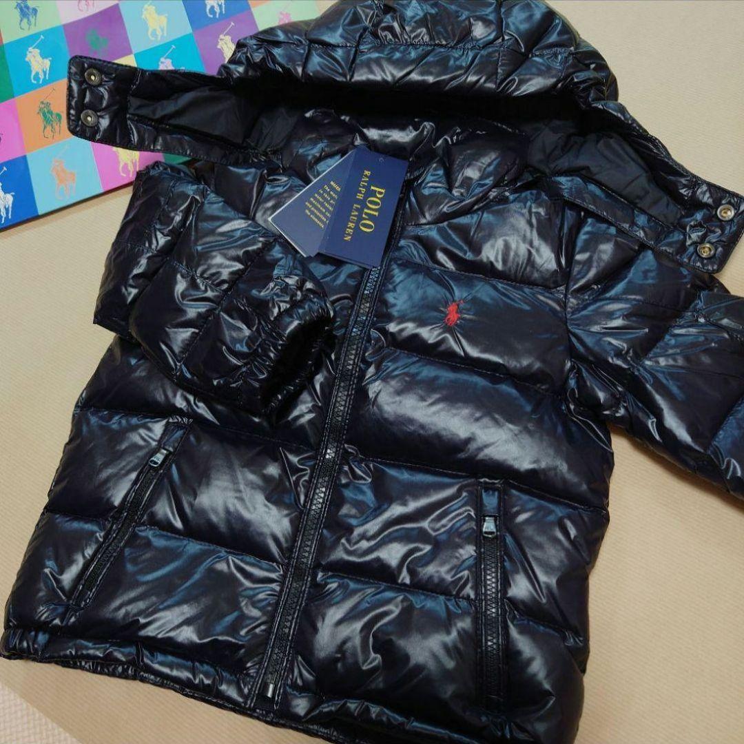 ラルフローレン　ダウンジャケット　ブラック　90〜95サイズ