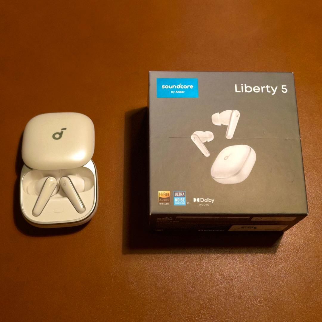 ANKER Soundcore Liberty 5 パールホワイト