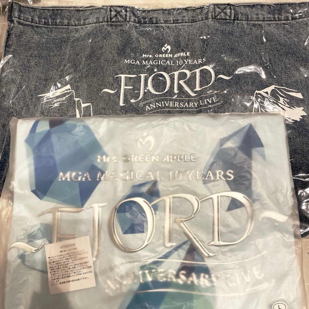 ミセスグリーンアップル　フィヨルド　tシャツ　デニムバッグ　2点セット