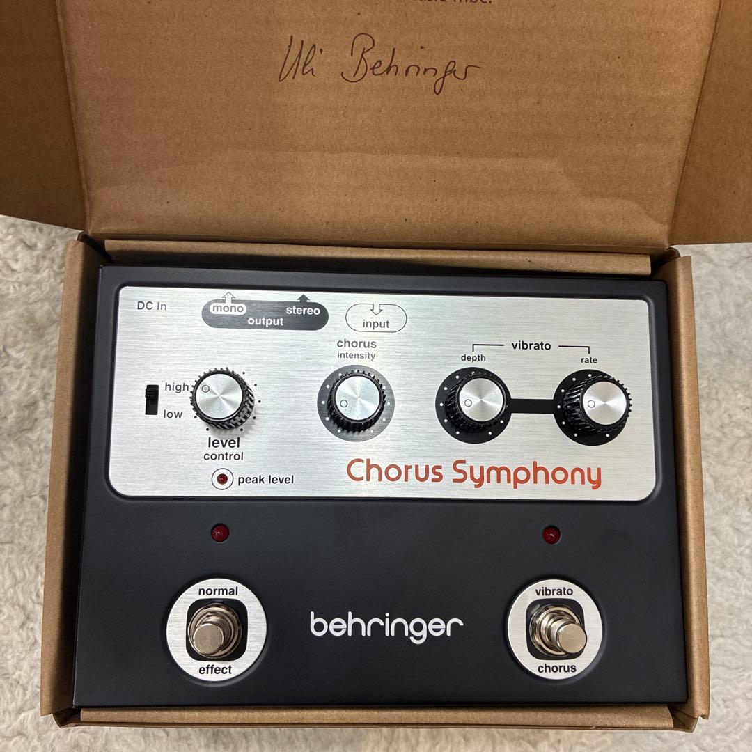 ギター BEHRINGER CHORUS SYMPHONY