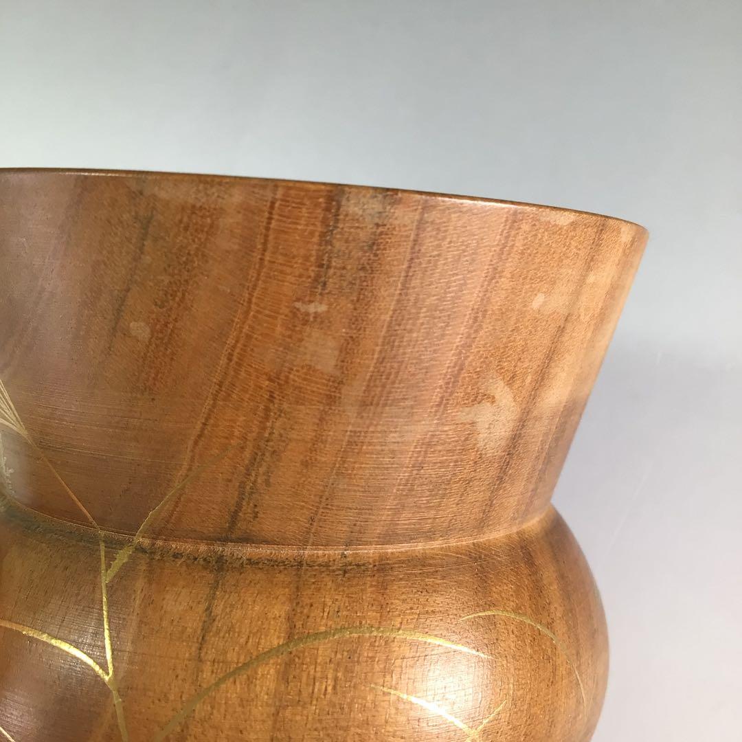 Ｒ３９０　棗　『木製』『秀穂作』『秋草蒔絵』『鮟鱇棗』　共箱　茶道具