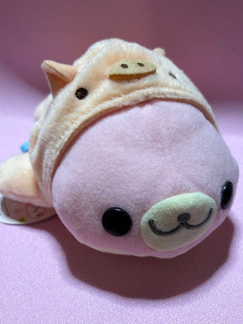 まめゴマ　おきがえぬいぐるみ　さくらゴマ