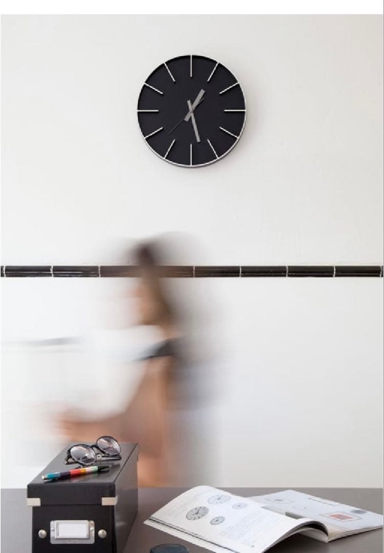 専用ページ☆レムノス エッジクロック 35㎝ Lサイズ 掛け時計