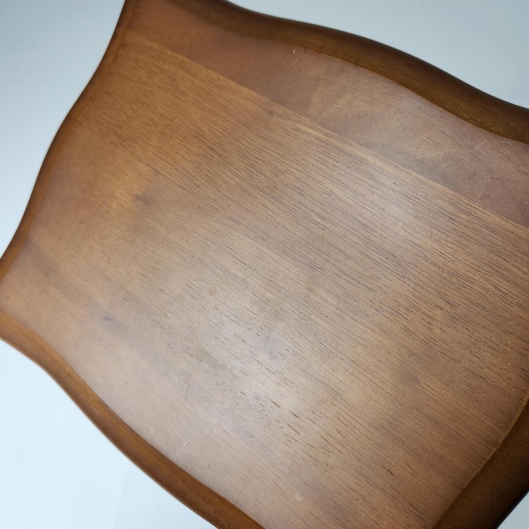 北欧ヴィンテージ 天然木ネストテーブル サイドテーブル　3点セット　アンティーク