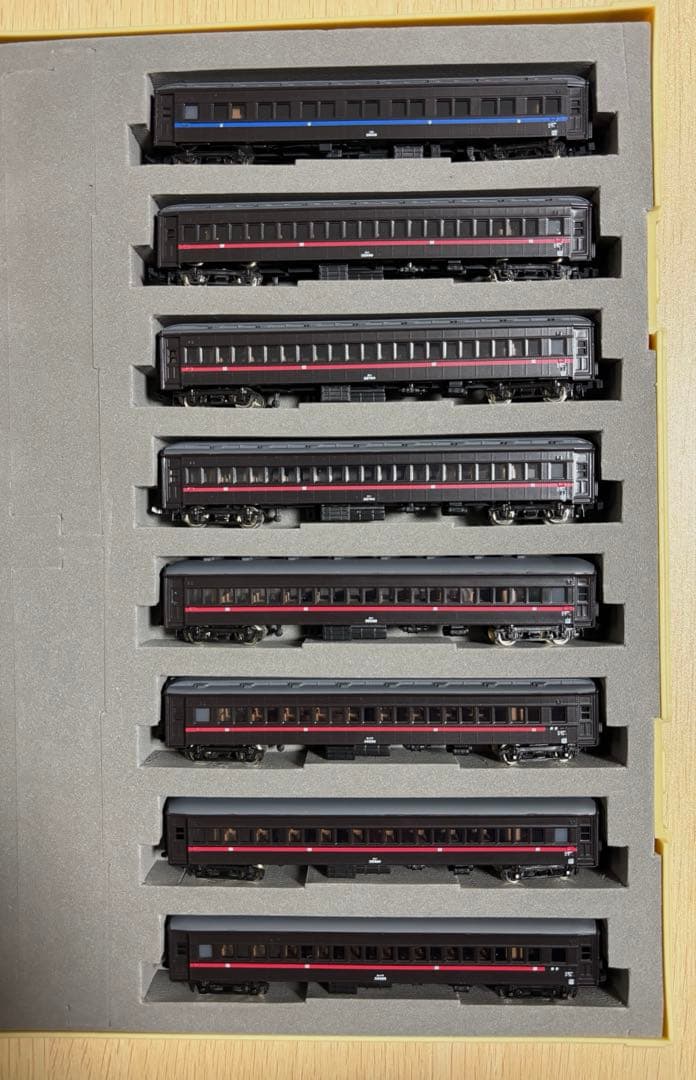 MODEMO旧型客車 急行列車8両セット