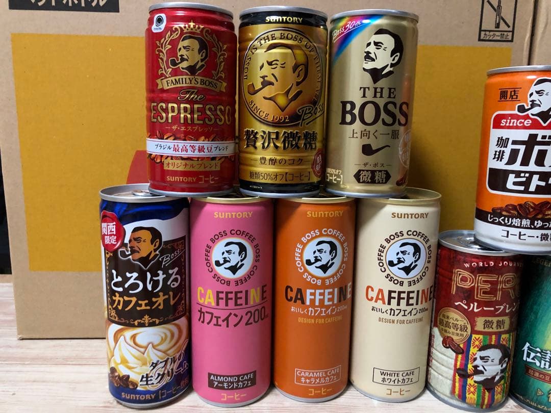 ✨お正月 sale‼️■歴代サントリーBOSS（空缶）