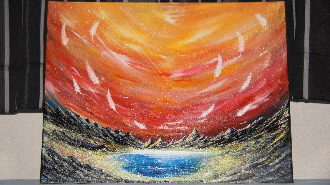 スプレーアート　D