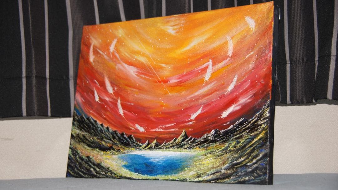 スプレーアート　D