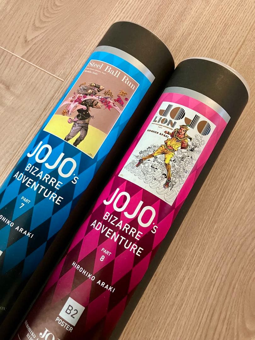 【新品未開封】ジョジョ展ポスター2点セット(7部&8部)