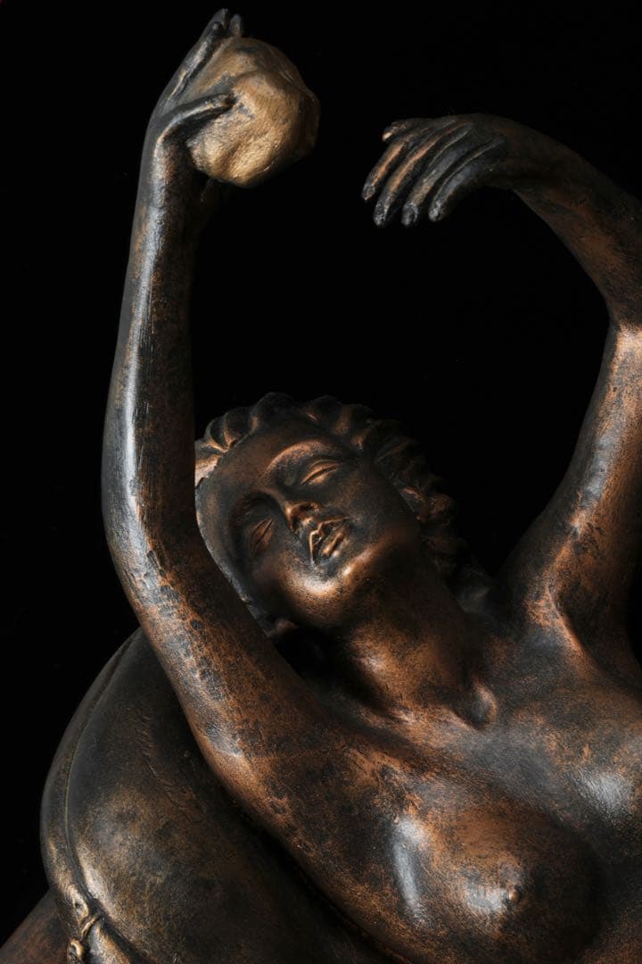 大型 裸婦横臥像 女性像 人物像 21kg 西洋彫刻 美術品 置物 オブジェ