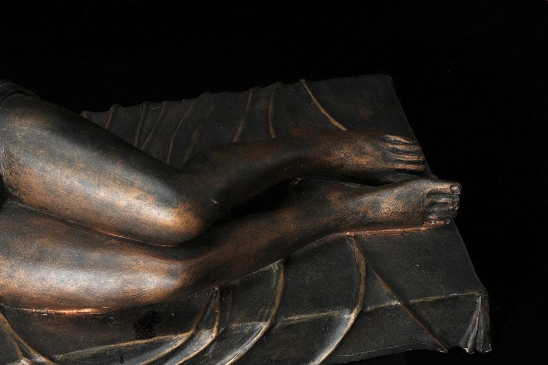 大型 裸婦横臥像 女性像 人物像 21kg 西洋彫刻 美術品 置物 オブジェ