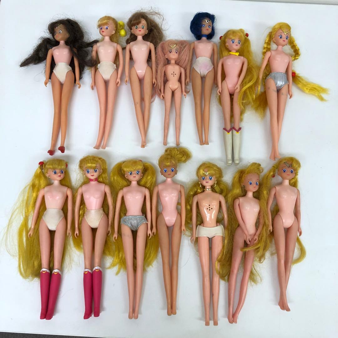 g66-g セーラームーン　人形　まとめ売り　まとめて　14体　小物