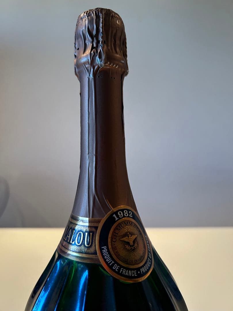 1982年 シャンパン G.H.Mumm Rene Lalouフランス