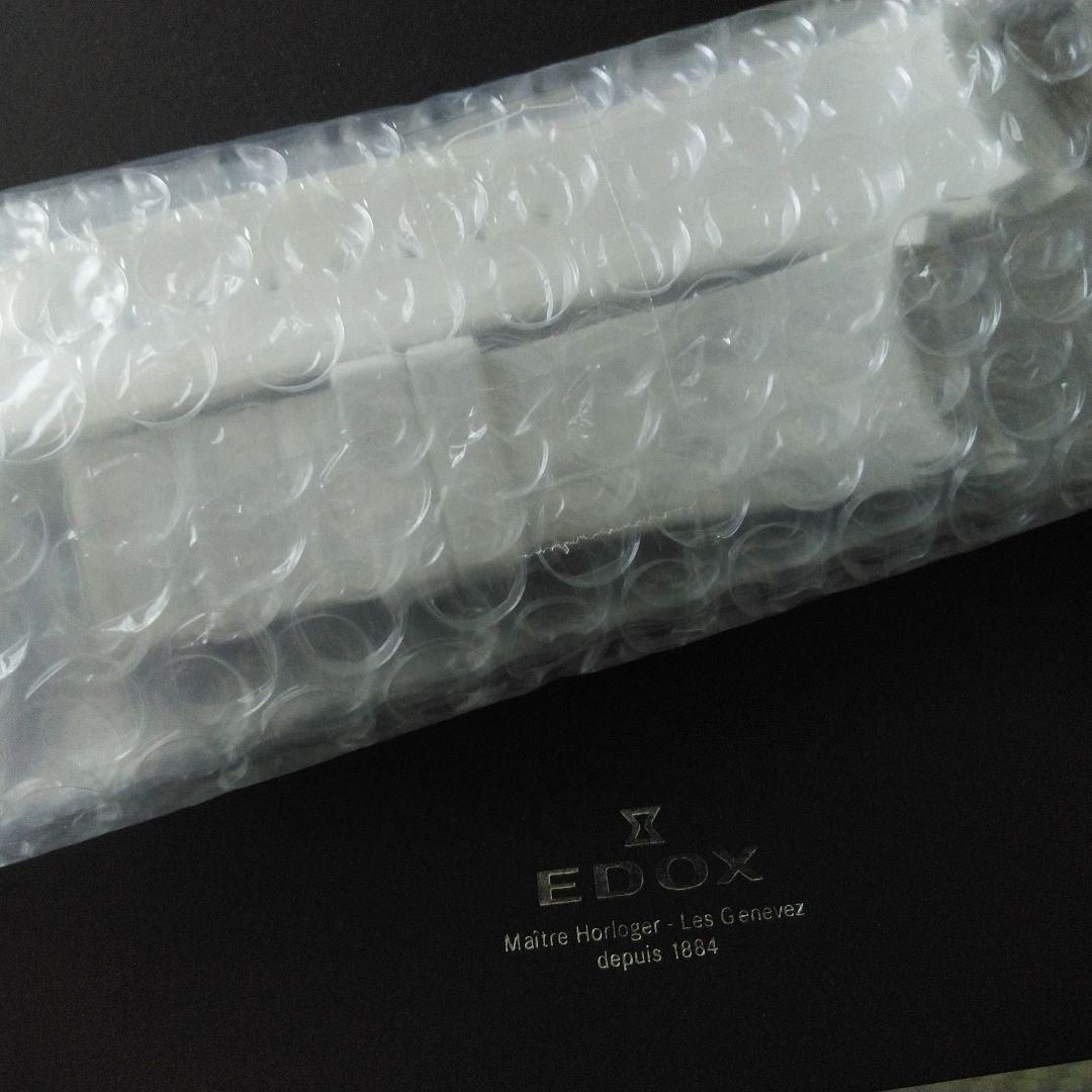 EDOX■クロノオフショア-1■新品■ベルト■エドックス■ホワイトストラップ