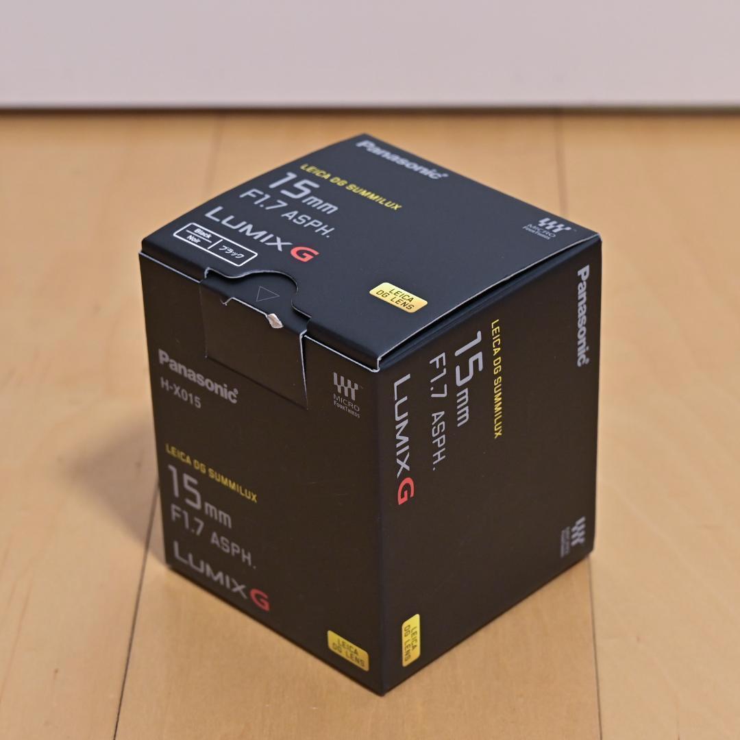 レンズ(単焦点) Panasonic LEICA DG SUMMILUX 15mm f1.7