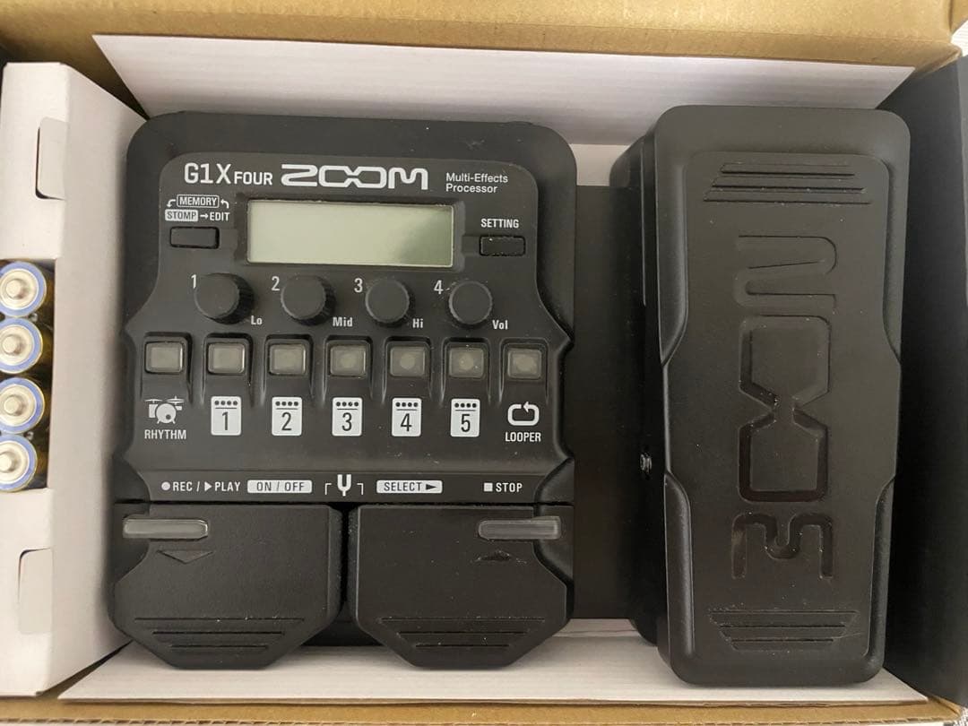 G1X FOURギターエフェクターとacアダプタセット