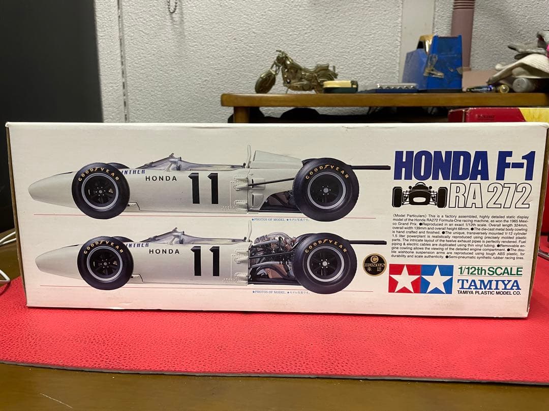 TAMIYA 1/12 ホンダF1 RA272 完成モデル