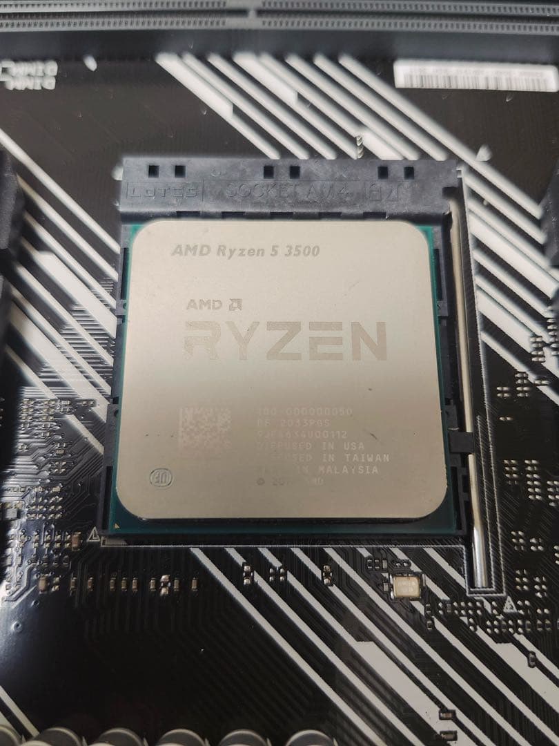マザーボード　A520M-E am4.cpu.ryzen 5 3500 セット