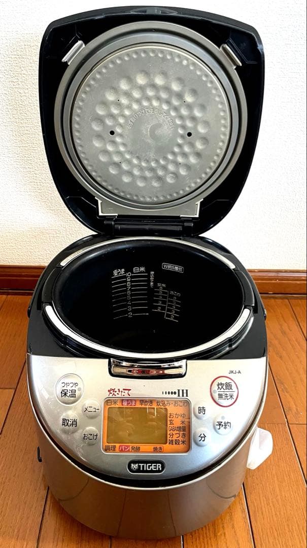 TIGER 炊飯器 JK-A シルバー 一升だき