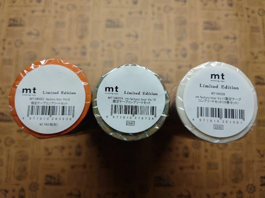 mt factory tour vol.9,10,11 コンプリートセット